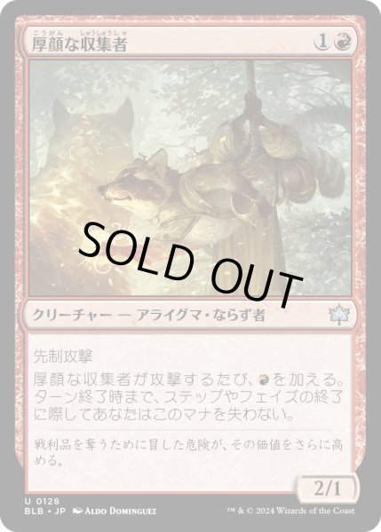 画像1: 厚顔な収集者/BrazenCollector【赤U】〈0128〉 (1)