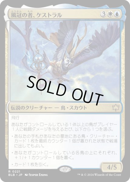 画像1: 風冠の者、ケストラル/Kastral,theWindcrested【金R】〈0221〉 (1)