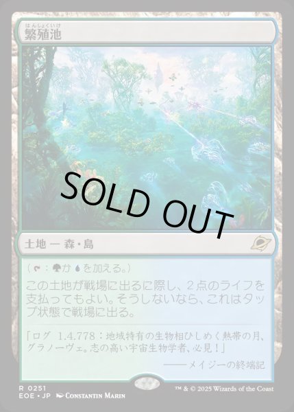 画像1: 繁殖池/Breeding Pool【土地R】〈0251〉 (1)