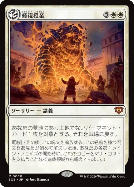 画像1: 修復授業/Restoration Seminar【白M】〈0030〉 (1)