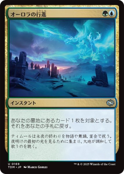 画像1: オーロラの行進/AuroralProcession【金U】〈0169〉 (1)